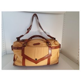 Givenchy-Hermosa y rara bolsa de viaje Givecnhy-Castaño