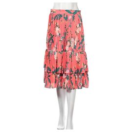 Autre Marque By Malina Plissee Blumenrock M Mehrfarben