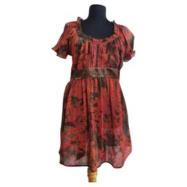 Dkny Transparent Tunic Mini Dress Multiple colors