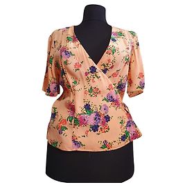 & Other Stories floral viscose blouse Multiple colors