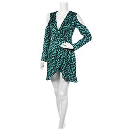 Autre Marque Forever Unique Dress Green Black Black Green