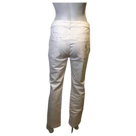 Ekyog-Ekyog Straight Jeans für Lolita Lempika-Weiß