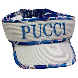 Emilio Pucci Chapeaux Bleu