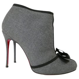 Christian Louboutin-Christian Louboutin Arnoeud ankle boots-Grey