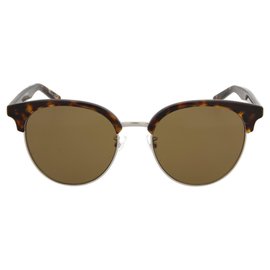 Balenciaga-Óculos de sol de acetato Clubmaster-Marrom