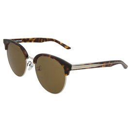 Balenciaga-Óculos de sol de acetato Clubmaster-Marrom