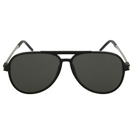 Saint Laurent Aviator-Style Acetate Sunglasses Black