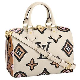 Louis Vuitton LV Speedy Wild de corazón Crudo