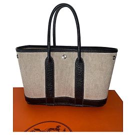Hermès Mini borsa per feste in giardino Beige