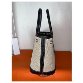 Hermès-Mini saco de festa no jardim-Bege