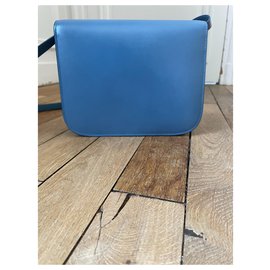 Céline-Bolso clásico de caja celine-Azul