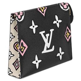 Louis Vuitton LV Kulturbeutel 26 Noir Schwarz