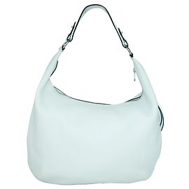 Rebecca Minkoff White Leather Hobo Bag White