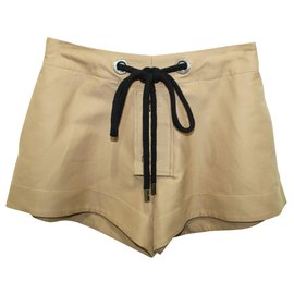 Marni Shorts marrons com botões Marrom