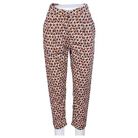 Marni Calças até o tornozelo estampadas Multicor
