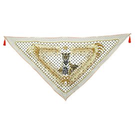 Hermès Triangle Silk Scarf Multiple colors