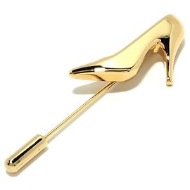 Broche Salvatore Ferragamo Doré