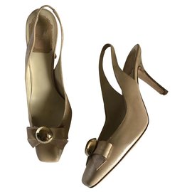 Dior-Heels-Beige,Golden