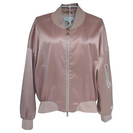 Patrizia Pepe pink bomber jacket Pink