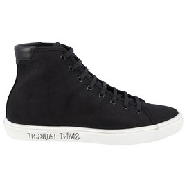 Saint Laurent-Malibu Sneaker-Black
