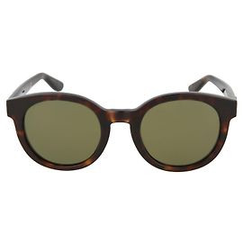 Saint Laurent Tortoiseshell Round Sunglasses Brown