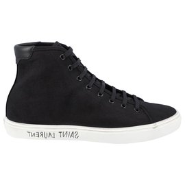 Saint Laurent-Malibu Sneaker-Black