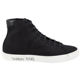 Saint Laurent-Malibu Sneaker-Black