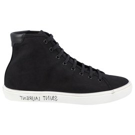 Saint Laurent-Malibu Sneaker-Black