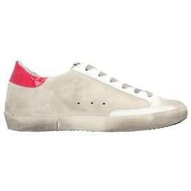 Golden Goose Baskets Superstar Blanc
