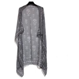 Alexander Mcqueen-Alexander McQueen Scarf-Grey
