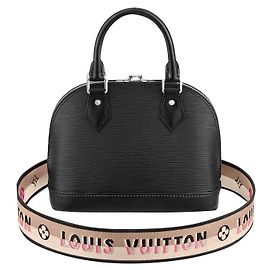 Louis Vuitton LV Alma BB épi noir avec sangle Noir