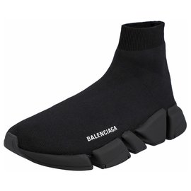 Balenciaga-Speed 2.0 Sneakers All Black-Black
