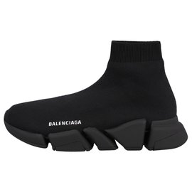 Balenciaga-Speed 2.0 Sneakers All Black-Black