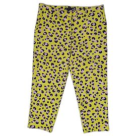 Love Moschino calça, leggings Multicor Amarelo