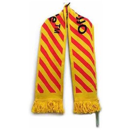 Off White Lenço branco Amarelo