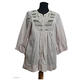 Autre Marque Top de algodón Hunky Dory beige S Beige