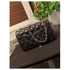 Chanel-Sac mini Timeless Lambskin Noir-Noir