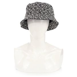 Bonnet Calvin Klein Noir et Gris en Polyester Noir Gris