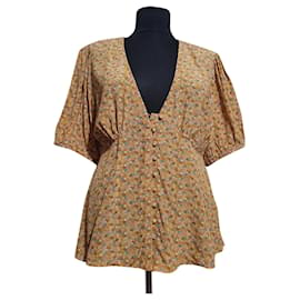 Blouse Samsoe & Samsoe en viscose à fleurs Multicolore