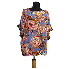 Autre Marque Blusa Rich & Royal Floreale Viscosa Lyocell L Multicolore