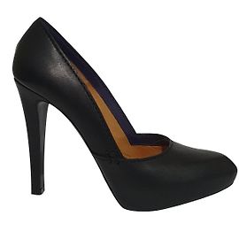 Escarpins Givenchy en cuir gris foncé Gris anthracite