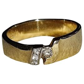 Autre Marque-Band Ring-Dourado