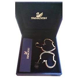 Swarovski-Boucles d'oreilles-Argenté