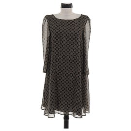 Robe Claudie Pierlot Multicolore Polyester Taille 34 Multicolore