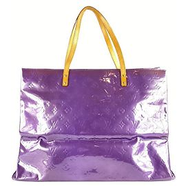 Louis Vuitton Tote GM Vernis Reade con monogramma viola 37LV713 Altro