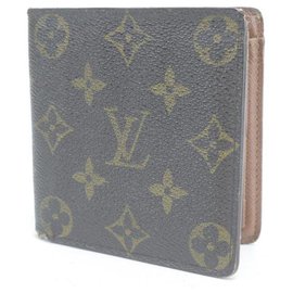 Louis Vuitton-Monogram Bifold Wallet Men's Marco Florin Slender Multiple 43LV713-Other
