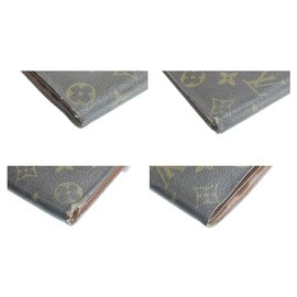 Louis Vuitton-Monogram Bifold Wallet Men's Marco Florin Slender Multiple 43LV713-Other