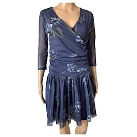 Ganni-Dresses-Blue