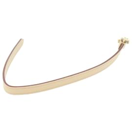 Louis Vuitton-LOUIS VUITTON Leather Strap For Pochette Accessoires Beige LV Auth yt272-Beige