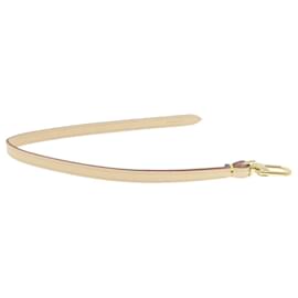 Louis Vuitton-LOUIS VUITTON Leather Strap For Pochette Accessoires Beige LV Auth yt272-Beige
